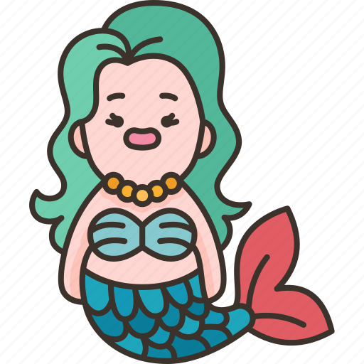 Mermaid, ocean, princess, fantasy, female icon - Download on Iconfinder
