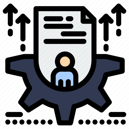 Configure, cv, profile, resume, setting icon - Download on Iconfinder