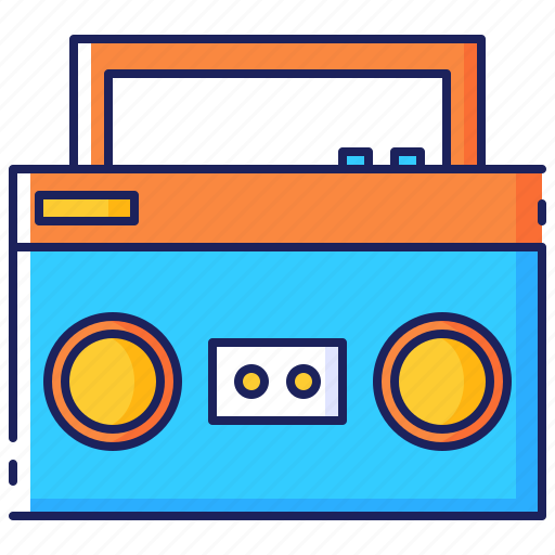 Audio, cassette, equipment, music, player, retro, technology icon - Download on Iconfinder