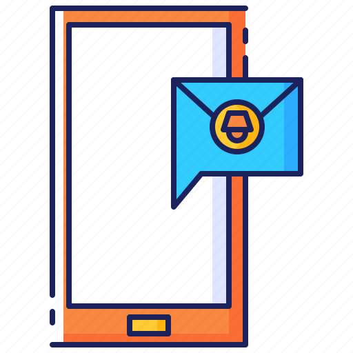 Communication, email, mail, message, new, notification, smartphone icon - Download on Iconfinder