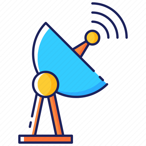 Antenna, communication, dish, parabolic, receiver, satellite, signal icon - Download on Iconfinder