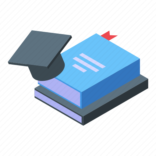 Graduation, student, schedule, isometric icon - Download on Iconfinder