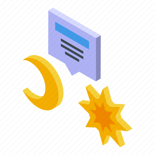 Task, schedule, night, isometric icon - Download on Iconfinder