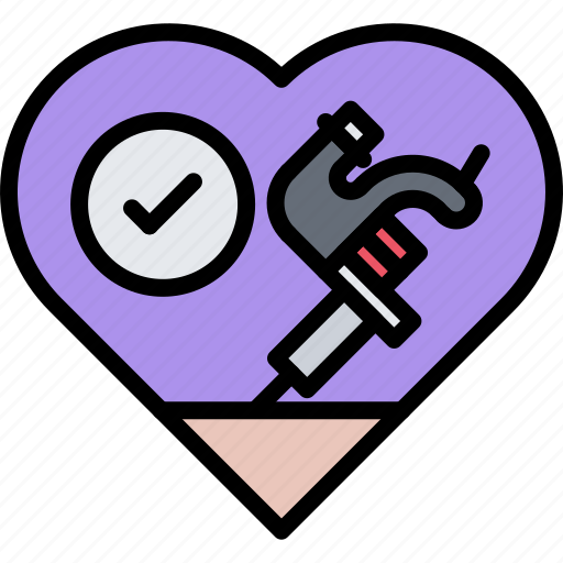 Love, check, heart, tattoo, machine, parlor, art icon - Download on Iconfinder