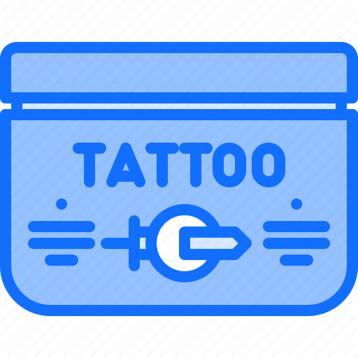 Ointment, cream, jar, equipment, tattoo, parlor, art icon - Download on Iconfinder