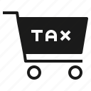 tax, shopping, cart, commerce, online, business, ecommerce