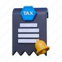 tax notification, tax, notification, payment, business, alert, finance