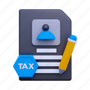 tax, id, payment, identification, finance, invoice, bill, profile 