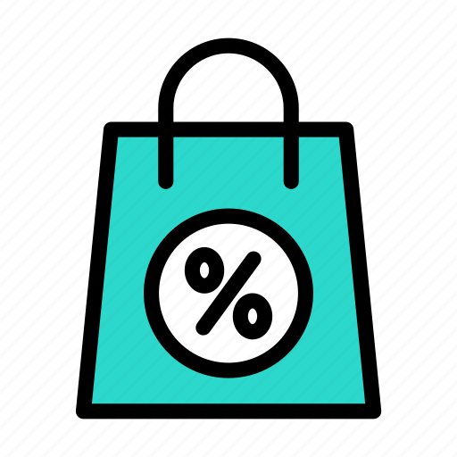 Discount, offer, sale, bag, taxation icon - Download on Iconfinder