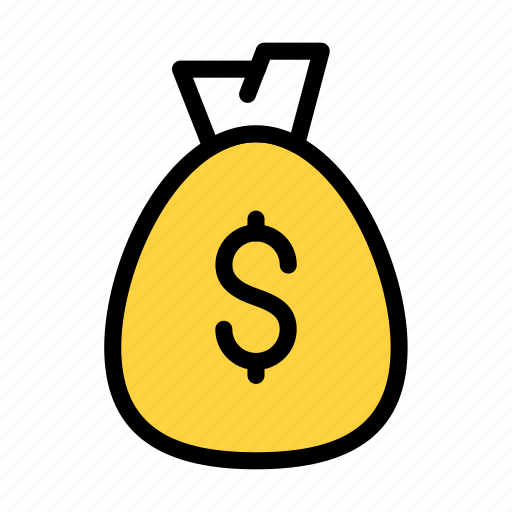 Dollar, bag, money, saving, tax icon - Download on Iconfinder