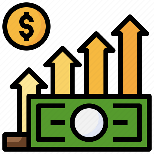Revenue, business, finance, income, graph icon - Download on Iconfinder