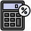 calculator, tax, business, account, maths 