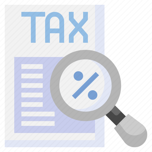 Audit, tax, inspection, lens, magnifying, glass icon - Download on Iconfinder