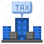 building, office, taxes, tax, business 
