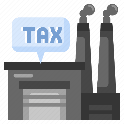 Building, industry, payment, tax, factory icon - Download on Iconfinder