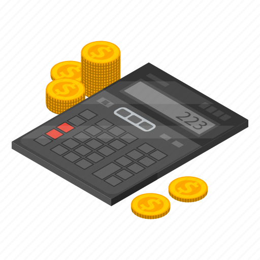 Business, calculator, cartoon, finance, financial, isometric, mathematics icon - Download on Iconfinder