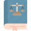 law, book, constitution, court, jurisprudence, police, icon 
