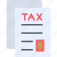 tax, file, expense, paper, document, icon 
