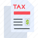 tax, business, finance, money, taxes, icon
