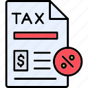 tax, paperwork, accounting, assess, finance, icon
