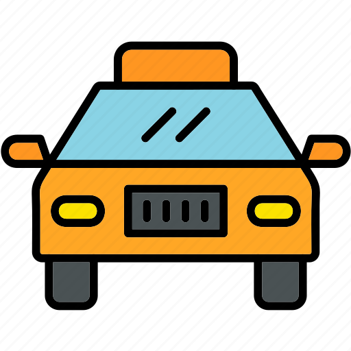 Taxi, cab, transport, vehical, icon icon - Download on Iconfinder