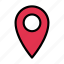 gps, location, map, marker, pinpointer 