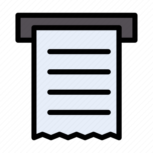 Document, page, paper, receipt, sheet icon - Download on Iconfinder