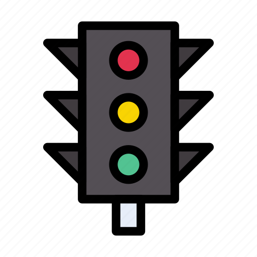 Light, road, signal, stop, traffic icon - Download on Iconfinder