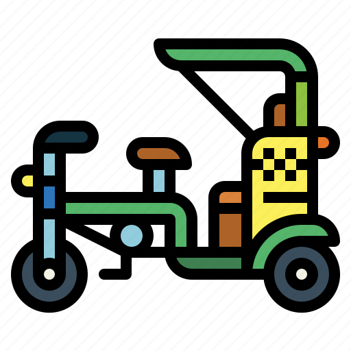 Taxi, bike, bicycle, cab, vehicle icon - Download on Iconfinder