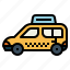 taxi, car, cab, suv, vehicle 