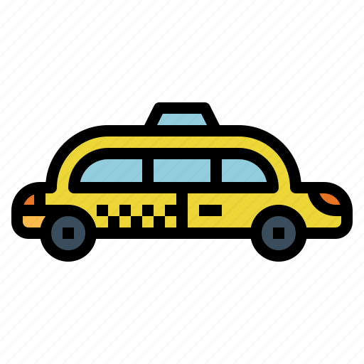 Taxi, car, cab, vehicle, limousine, transportation icon - Download on Iconfinder