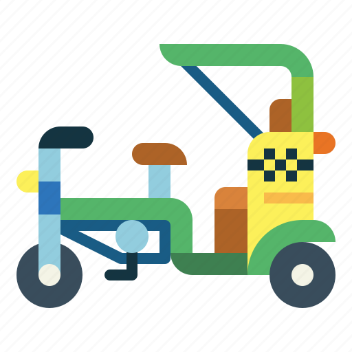 Taxi, bike, bicycle, cab, vehicle icon - Download on Iconfinder