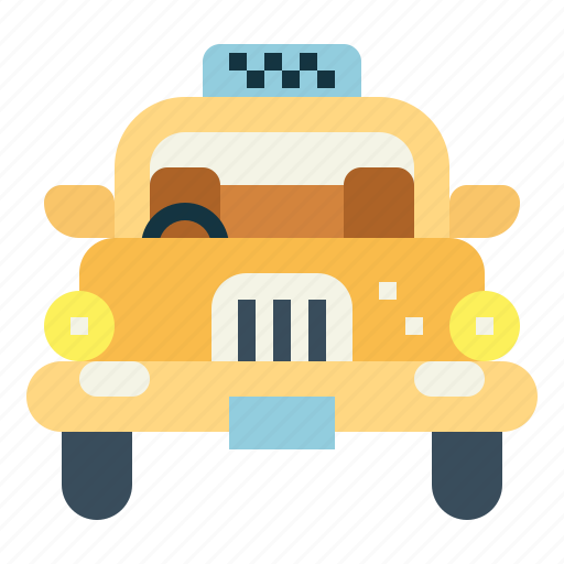 Taxi, car, cab, vehicle, transportation icon - Download on Iconfinder