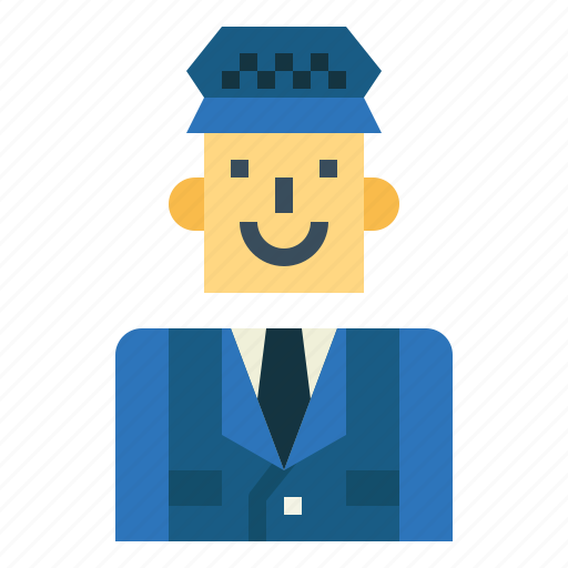 Taxi, driver, man, suit icon - Download on Iconfinder