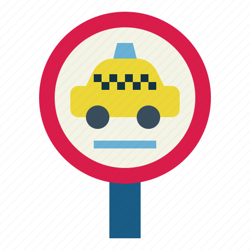 Taxi, sign, cab, signboard, car icon - Download on Iconfinder
