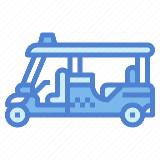 Taxi, rickshaw, motobike, cab, car icon - Download on Iconfinder