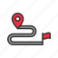 route, location, map, road, path, gps, navigation, travel 