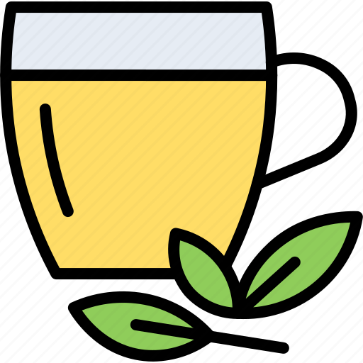 Tea, cup, leaf, shop, drink, cafe, drinks icon - Download on Iconfinder