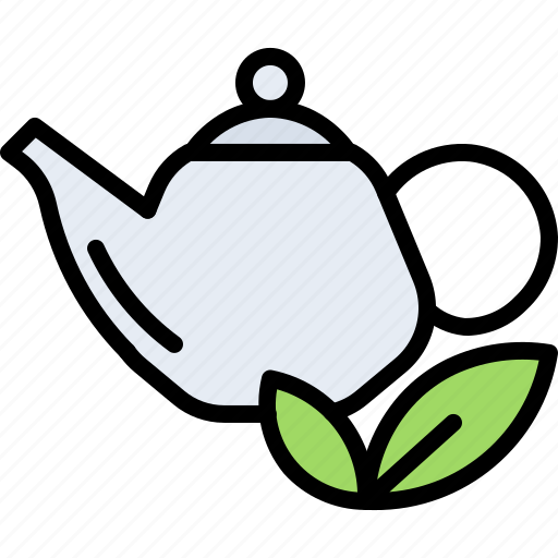 Teapot, leaf, tea, shop, drink, cafe, drinks icon - Download on Iconfinder