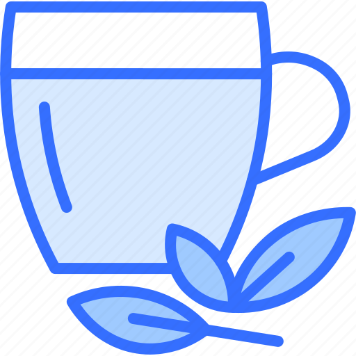 Tea, cup, leaf, shop, drink, cafe, drinks icon - Download on Iconfinder