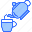 tea, cup, teapot, shop, drink, cafe, drinks 
