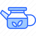 teapot, leaf, tea, shop, drink, cafe, drinks