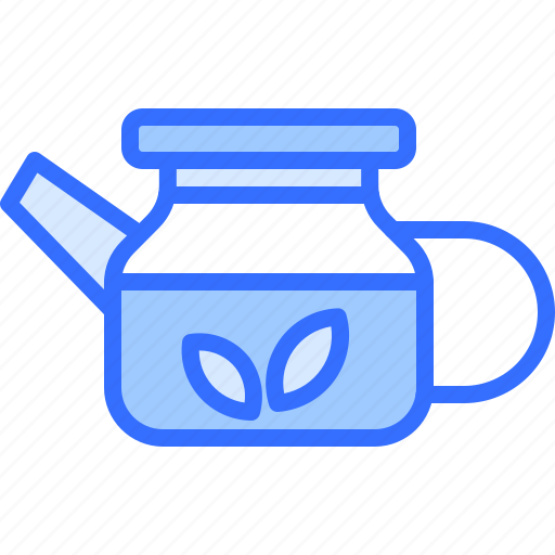 Teapot, leaf, tea, shop, drink, cafe, drinks icon - Download on Iconfinder