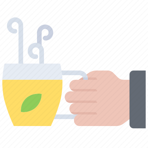 Tea, cup, hand, shop, drink, cafe, drinks icon - Download on Iconfinder