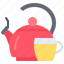 tea, cup, kettle, shop, drink, cafe, drinks