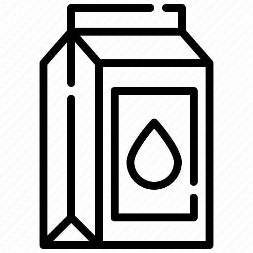 Milk, box, calcium, beverage, drink icon - Download on Iconfinder