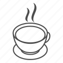 beverage, ceramic, cup, drink, hot, isometric, tea
