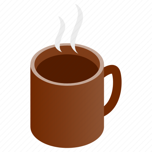 Beverage, cofee, cup, drink, hot, isometric, tea icon - Download on Iconfinder
