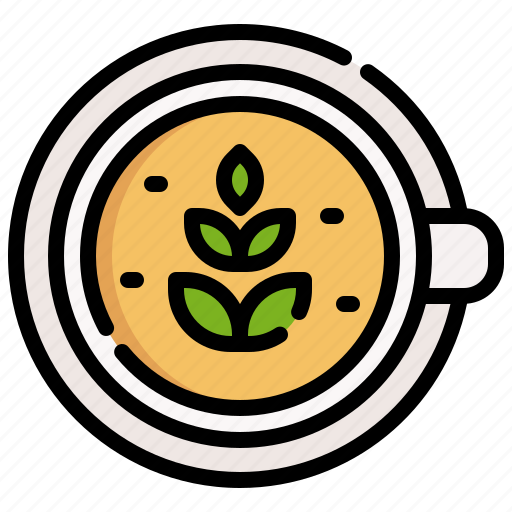 Herbal, tea, mug, hot, drink, latte, beverage icon - Download on Iconfinder