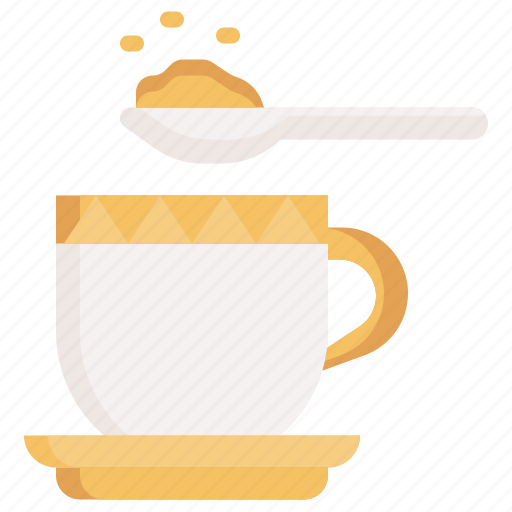 Tea, spoon, leaf, beverage, hot, drink icon - Download on Iconfinder